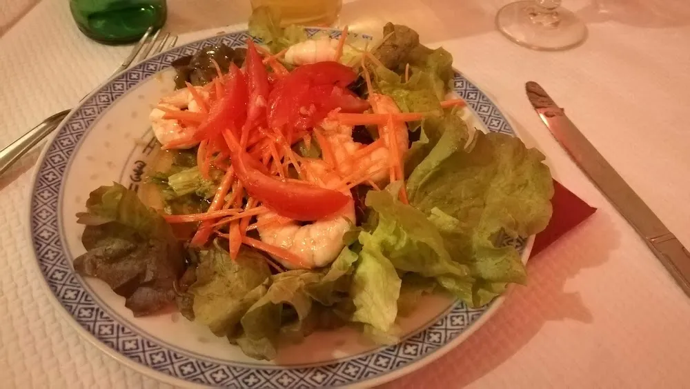 Salade Thaï Aux Crevettes Sauce Piquante